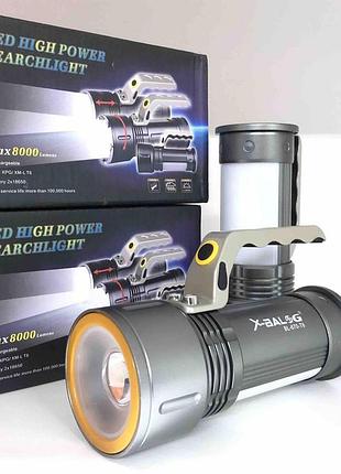 Мощный светодиодный прожектор police bl-670 с cob-технологией для яркого наружного освещения