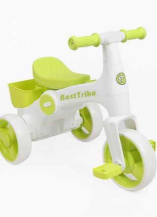 Трёхколёсный детский велосипед best trike br-08163 для малышей
