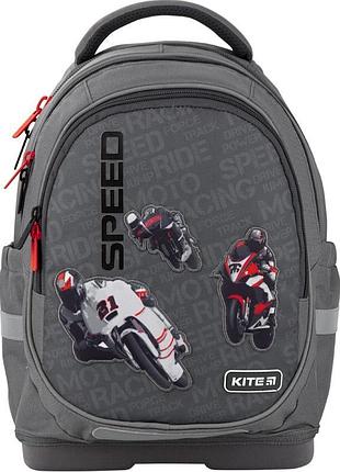 Каркасный рюкзак education speed серого цвета k20-724s-2 от kite