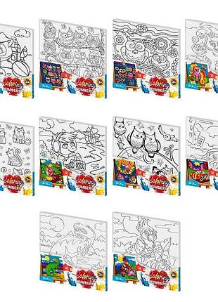 Магическая раскраска по номерам "danko toys" - творчество в каждом мазке