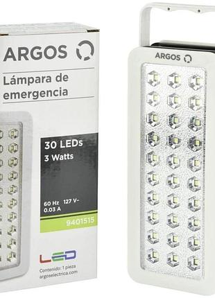 Лампа argos 9401515 з тривалим часом роботи на акумуляторі, енергоефективна переносна led-лампа