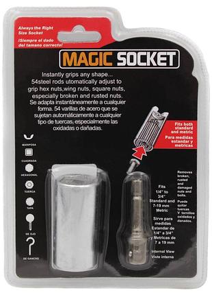 Універсальна голівка для ключа magic socket 2