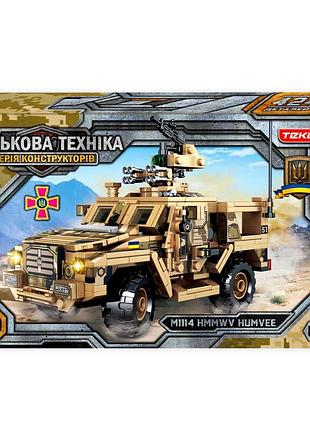 Конструктор "військовий автомобіль hmmwv m1114" від тм "teko"