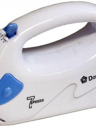 Ручной миксер domotec dt-584 мощный с чашей для взбивания и смешивания