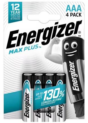 Батарейка energizer max plus aaa (lr3) с алкалиновой технологией