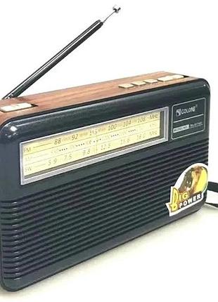 Радіоприймач golon rx-bt169 з bluetooth, usb і слотом для sd-карт