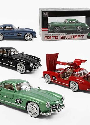 Колекційна модель автомобіля 1728-18 «авто експерт» масштабу 1:24 з металопластику, світловими та звуковими ефектами