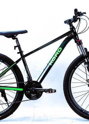 Спортивный горный велосипед corso kord 27.5" kd-27510 с прочной рамой