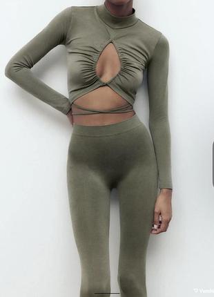 Лонгслів zara 3