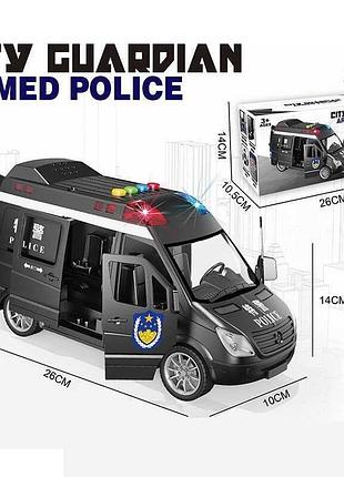 Спецтехніка 139-4 поліцейський автомобіль іграшковий з підсвічуванням та звуковими ефектами
