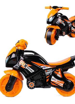 Детский толокар "спортивный мотоцикл" от technok toys