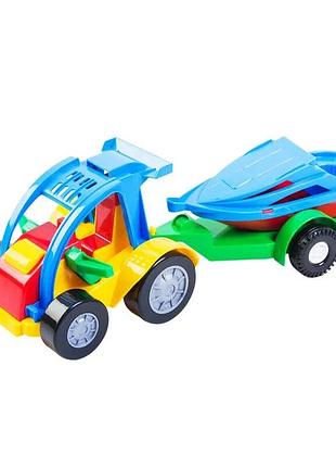 Игрушечное авто-багги с прицепом "tigres" 39227