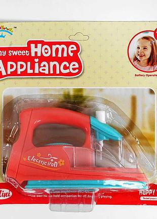 Игрушечный утюг "home appliances" с подсветкой и звуковыми эффектами