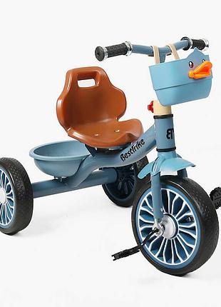Детский трёхколёсный велосипед bs-74152/ bs-741-52 «best trike» с удобным сиденьем