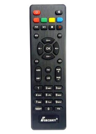 Пульт дистанційного керування для hd тюнера eurosky es-11/15/18