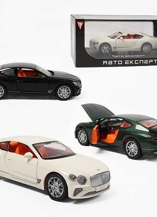 Детская игрушечная машинка rs-93415 «авто эксперт» с инерцией, звуковыми и световыми эффектами, 3 цвета, металлопластик, масштаб