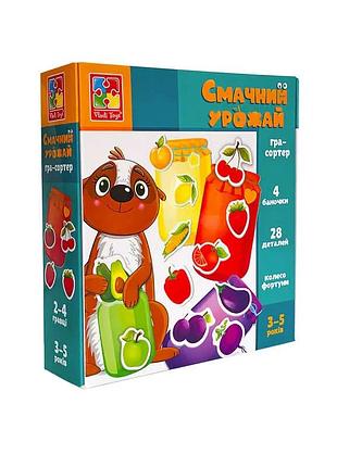 Интерактивная развивающая игра "вкусный урожай" vt1804-41 от vladi toys