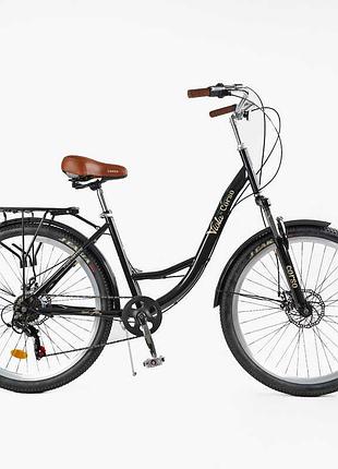 Элегантный городской велосипед corso «viola» 26" дюймов vl-26520
