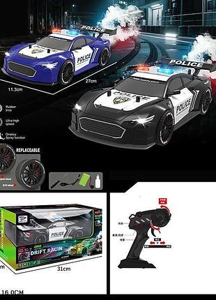 Радиоуправляемая дрифт-машина yf 668 rc 2.4 ghz с подсветкой и парогенератором, 4wd, масштаб 1:16