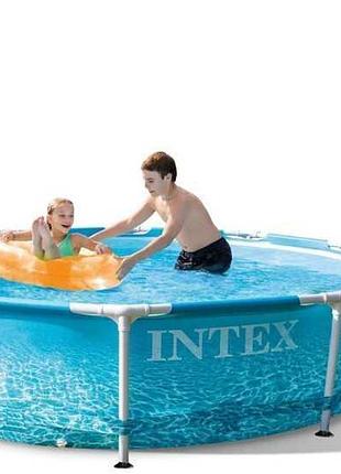 Каркасний басейн intex 28206 np - круглий 305 см