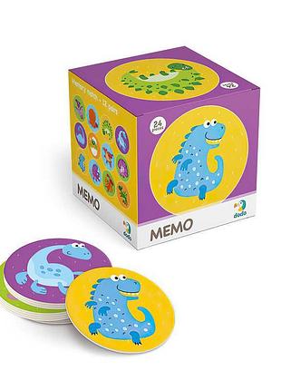 Настольная игра "мемо: мир динозавров" от dodo