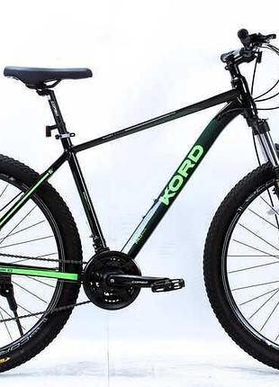 Спортивний велосипед corso kord 29 дюймів kd-29637 з міцною рамою