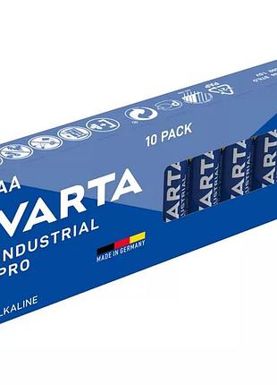 Батарейки varta industrial pro aa (10 штук)