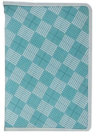 Об'ємна папка на блискавці формату а4+ tartan green 1804-18 axent