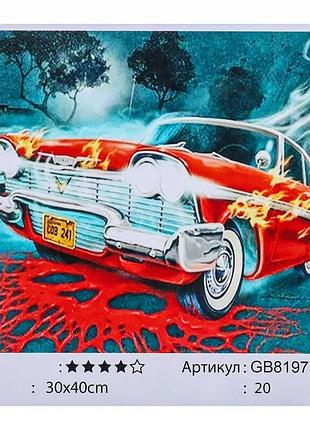 Алмазная мозаика gb81975 для создания объемной картины 30х40 см