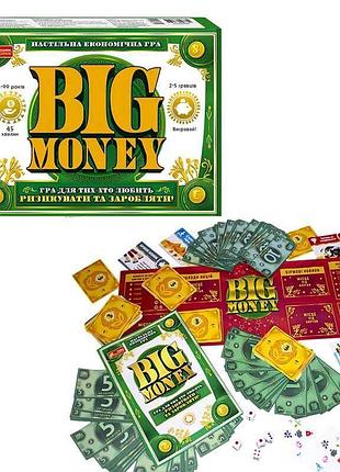 Настольная экономическая игра "big money" - соревнуйся за богатство!