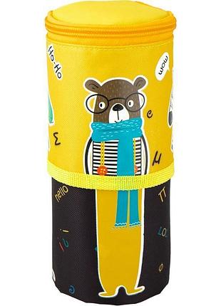 Раздвижной пенал-тубус для карандашей k20-684-3 kite с ярким дизайном