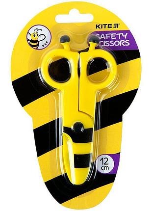 Детские безопасные ножницы 12 см bee k22-008-01 kite с оригинальным дизайном