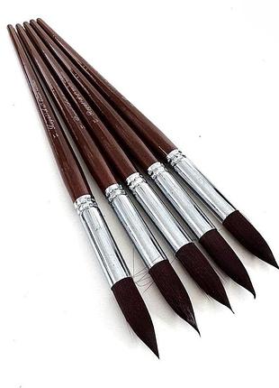 Круглая художественная кисть №11 с нейлоновым ворсом ra-9127-11 royal-art