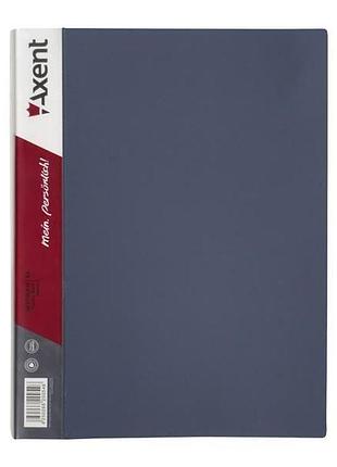 Папка для документов серая модель 1060-03 axent