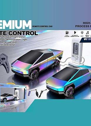 Радиоуправляемая игрушечная машина okl 001-1 с аккумулятором 3.7v и подсветкой