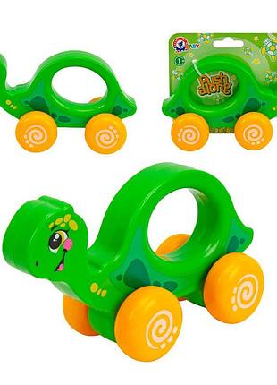 Детская каталка черепашка technok toys 2161 для малышей
