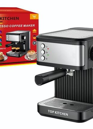 Кофеварка эспрессо top kitchen tk-00215 — компактная эспрессо-машина для дома и офиса