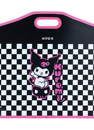 Папка на молнии формата а3 с одним отделением и липучками hello kitty hk24-208 kite