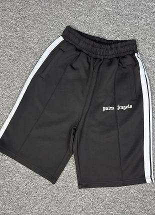 Шорти + унісекс + palm angels + чорни/білий/рожевий/синій/коричневий/фіолетовий, s-xl, бавовна