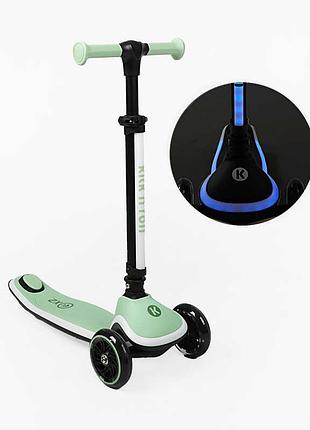Трёхколёсный детский самокат kick`n`roll x2p-002 с подсветкой