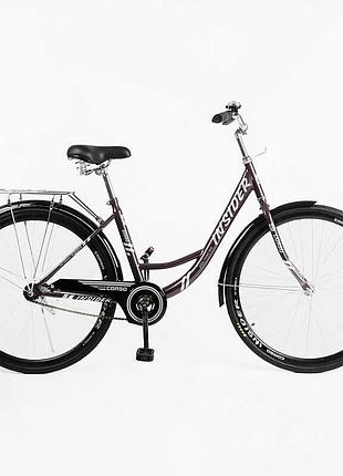 Міський велосипед corso insider 26'' sd-26256 з комфортною посадкою