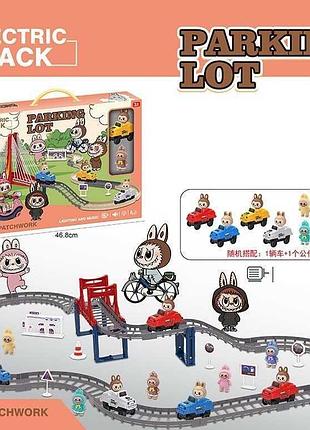 Игровой электрический трек 9263-14 d с машинками и фигурками