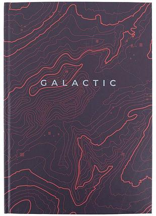Зошит формату а4 у клітинку earth colors galactic 8422-576 від axent, 96 аркушів