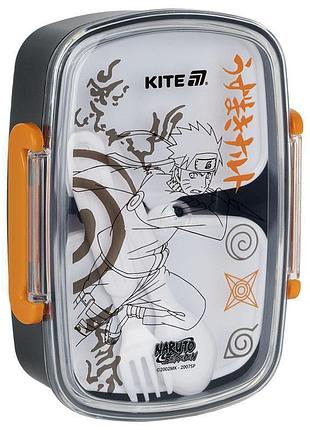 Ланчбокс з комплектом столових приборів naruto nr25-181 kite об'ємом 760 мл