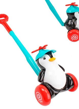 Детская каталка в виде пингвина technok toys 3434