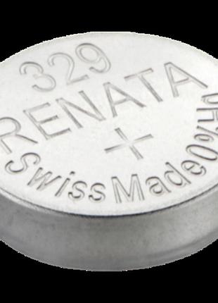 Таблеточные батарейки renata 329 (10 шт.) на картонной основе