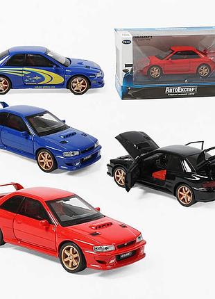 Металлическая модель автомобиля тк-17155 «авто эксперт» 1:32 с световыми и звуковыми эффектами, инерционным приводом,
