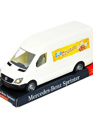 Игрушечный автомобиль "mercedes-benz sprinter" грузовой 39700 (белый) на планшетке (6) от "tigres"