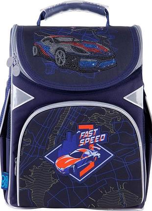 Каркасный школьный рюкзак first speed go21-5001s-13 go-pack объемом 11 литров