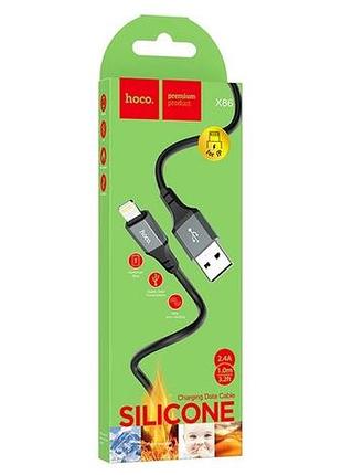 Кабель usb hoco x86 lightning для iphone – удобство и надежность